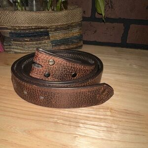 Ariat Brown Leather Belt